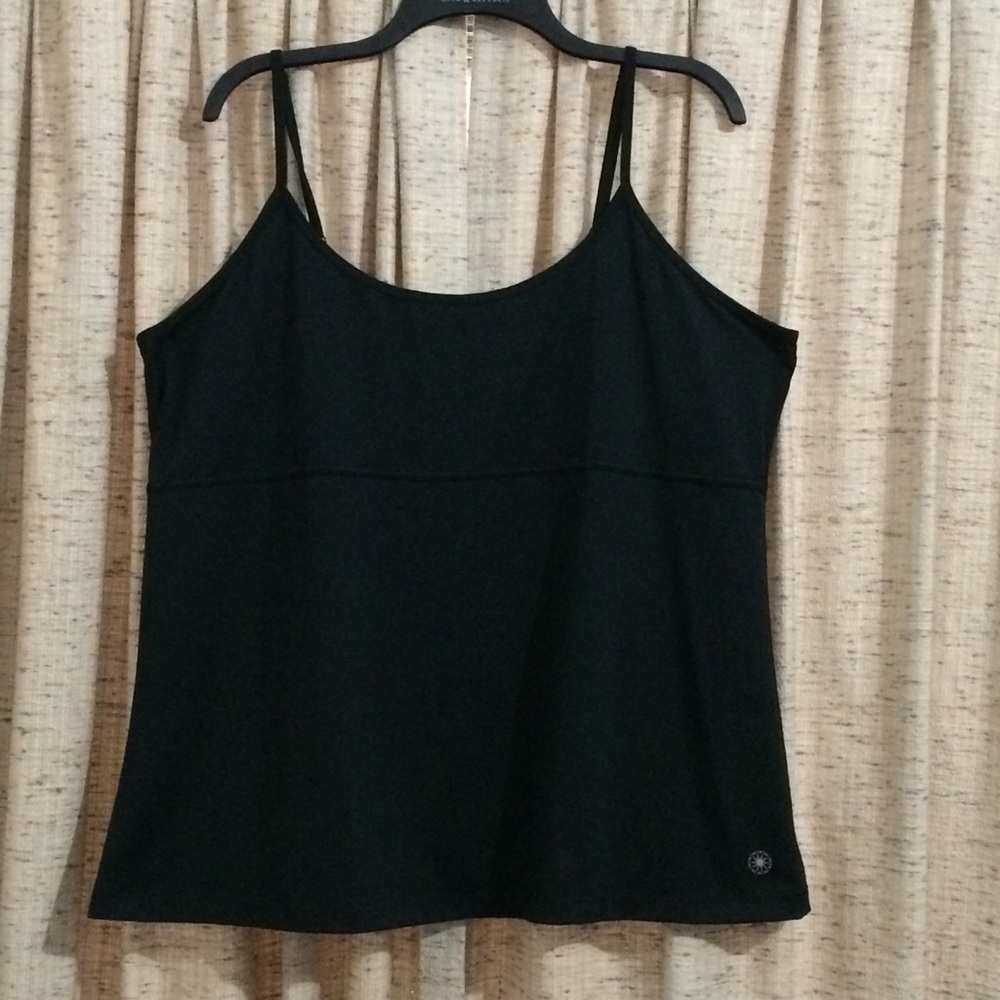 Woman Within Black Cami Tank